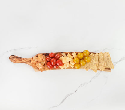 Handcrafted Olive Wood Charcuterie Dish – Thoughtful Gift from The Gift Shop UAE