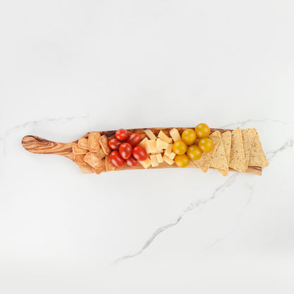 Handcrafted Olive Wood Charcuterie Dish - The Gift Shop