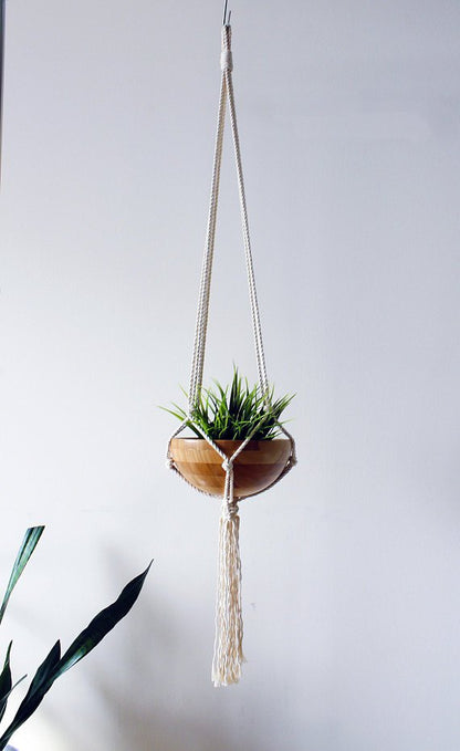 Handmade Cotton Macrame Plant Hanger – Thoughtful Gift from The Gift Shop UAE