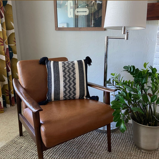 Handmade Oaxacan Tweed Accent Pillow Cover – Thoughtful Gift from The Gift Shop UAE