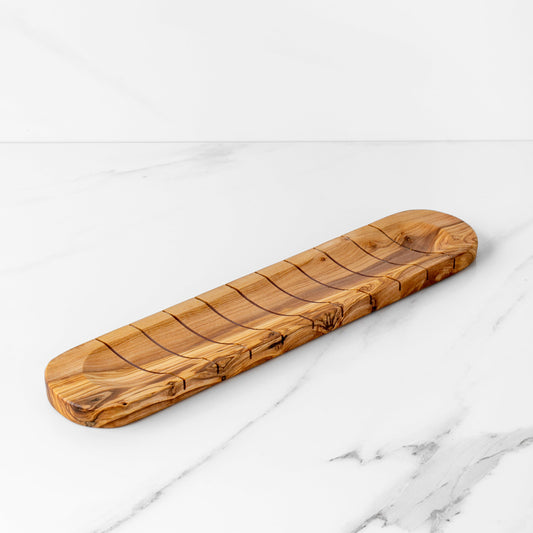 Handmade Olive Wood Bread Board - The Gift Shop