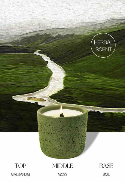 Wood Wick Soy Wax Scented Candle - Breath Of Nature Scented - Iceland - The Gift Shop