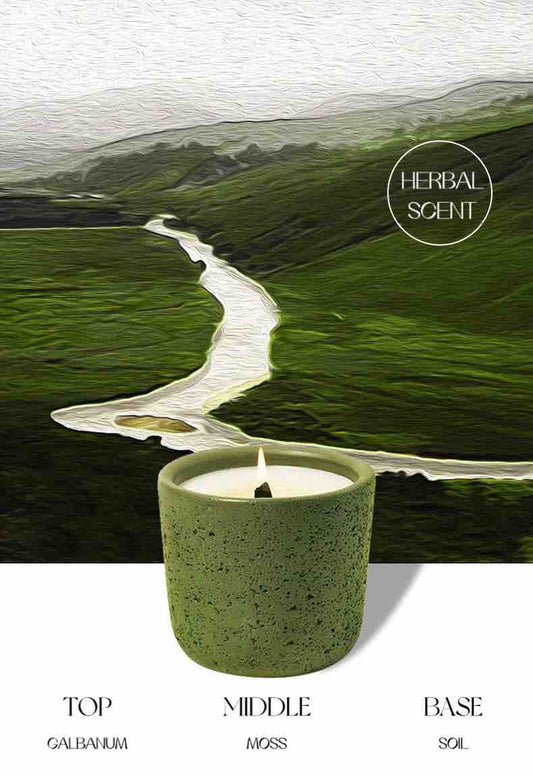 Wood Wick Soy Wax Scented Candle - Breath Of Nature Scented - Iceland - The Gift Shop