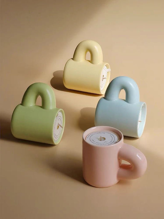 Chubby Scented Candles Soy Wax Candles Cute Whimsical Dopamine Table - The Gift Shop