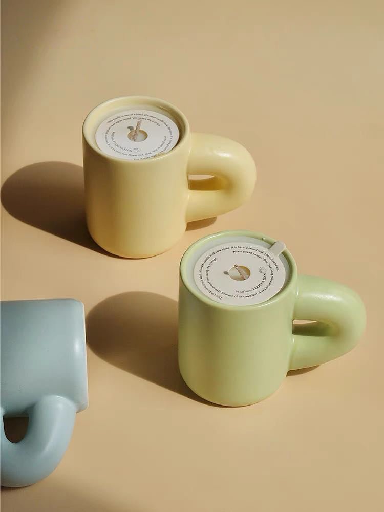 Chubby Scented Candles Soy Wax Candles Cute Whimsical Dopamine Table - The Gift Shop