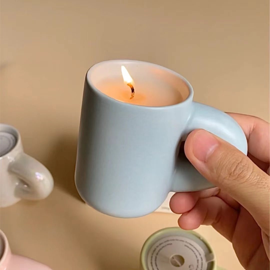 Chubby Scented Candles Soy Wax Candles Cute Whimsical Dopamine Table - The Gift Shop