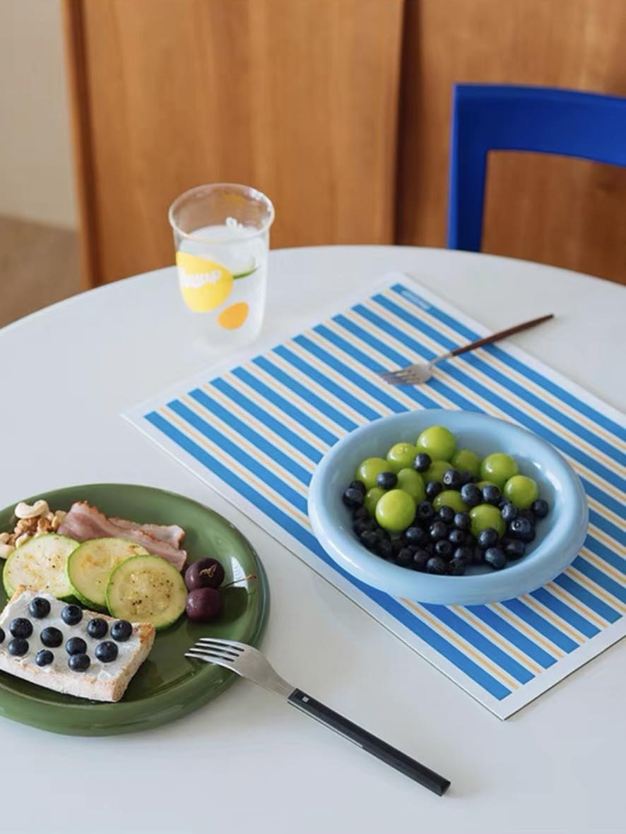Dopamine Stripe Placemat Set Of 4 - The Gift Shop