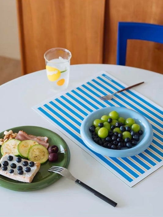 Dopamine Stripe Placemat Set Of 4 - The Gift Shop