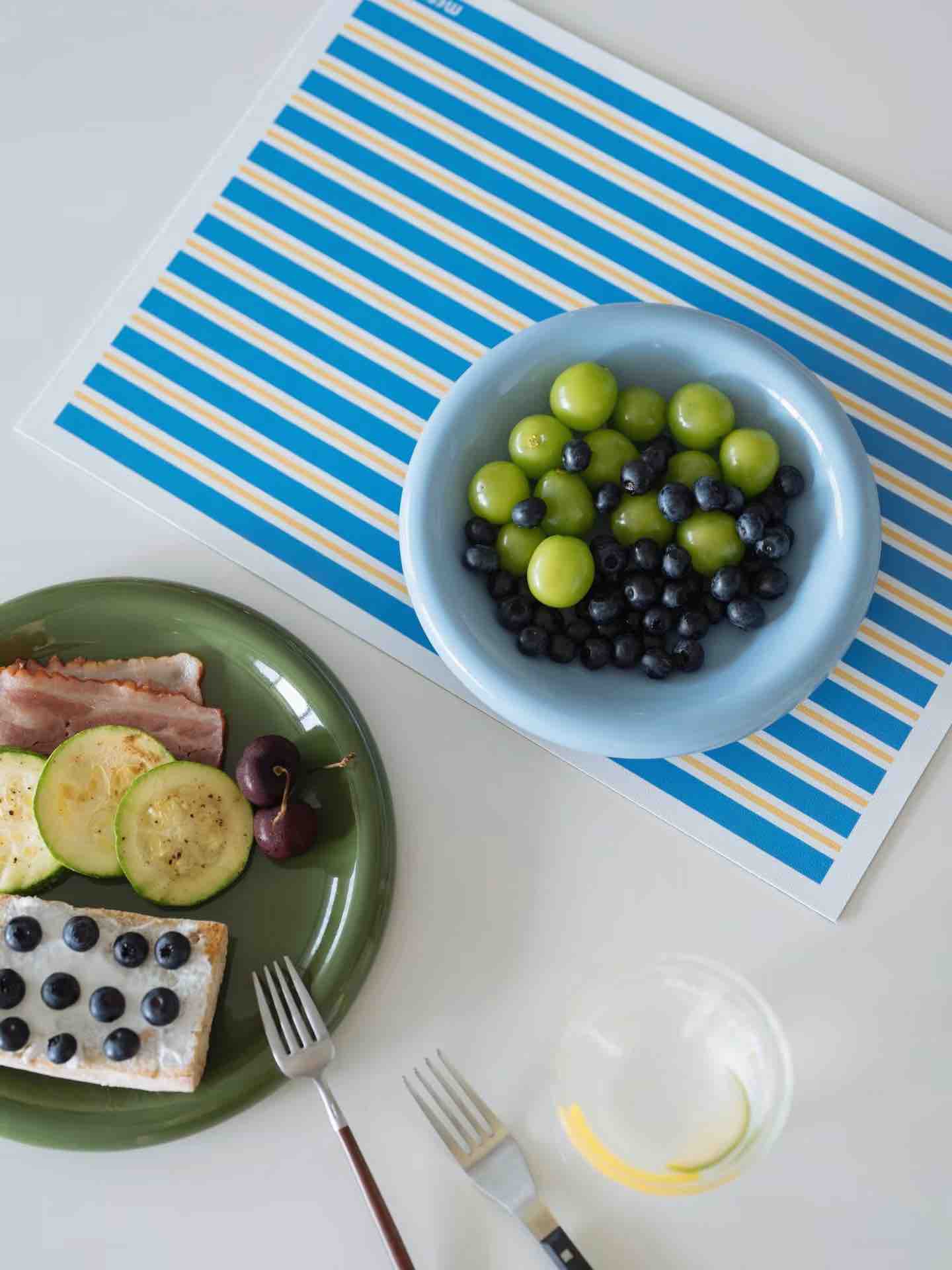 Dopamine Stripe Placemat Set Of 4 - The Gift Shop