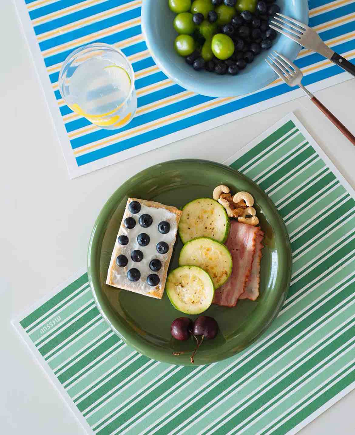 Dopamine Stripe Placemat Set Of 4 - The Gift Shop