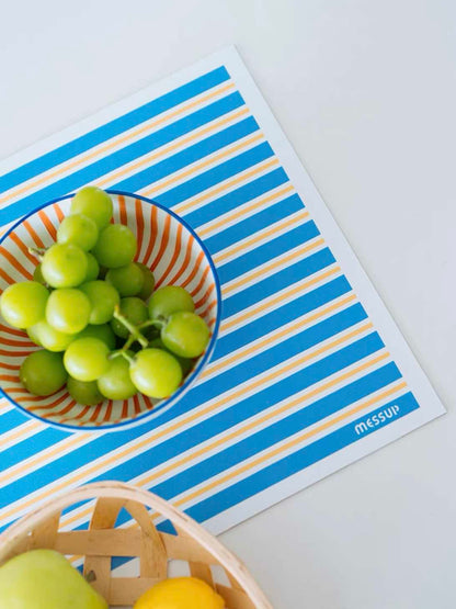 Dopamine Stripe Placemat Set Of 4 - The Gift Shop
