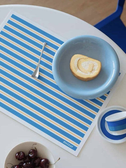 Dopamine Stripe Placemat Set Of 4 - The Gift Shop