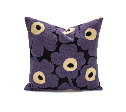 Maximalist Floral Throw Pillow Cover – Playful Charm for Your Home - The Gift Shop