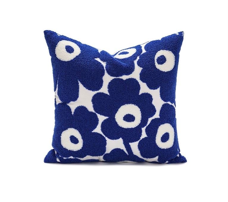 Maximalist Floral Throw Pillow Cover – Playful Charm for Your Home - The Gift Shop