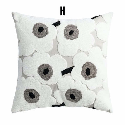 Maximalist Floral Throw Pillow Cover – Playful Charm for Your Home - The Gift Shop