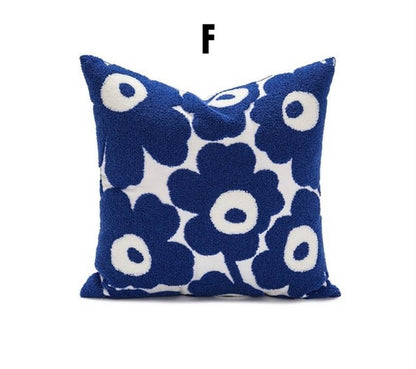 Maximalist Floral Throw Pillow Cover – Playful Charm for Your Home - The Gift Shop