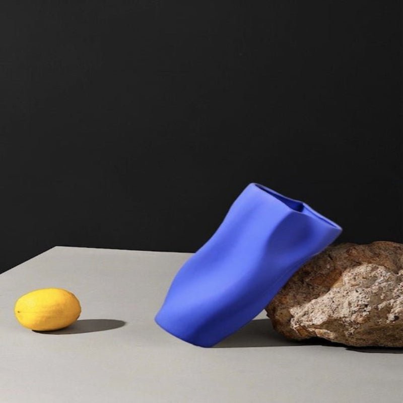 Klein Blue Vase – Thoughtful Gift from The Gift Shop UAE