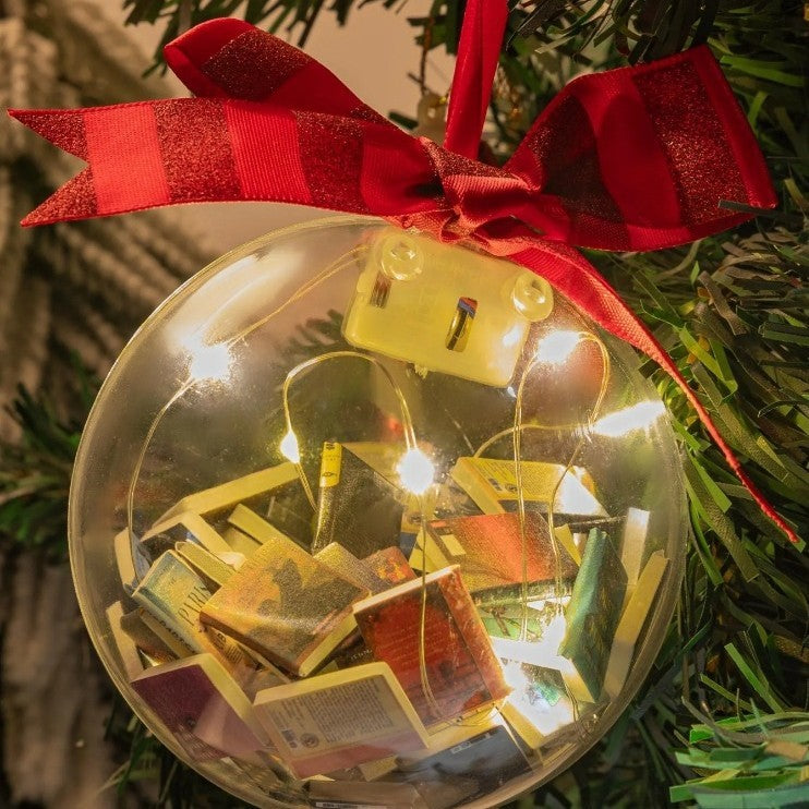 Christmas Ornaments - Pendants Full Of Books - The Gift Shop