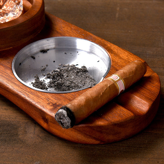 Elegant Wooden Tray with 2-in-1 Design - The Gift Shop