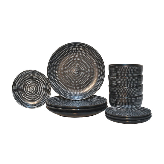 Marrisa Ceramic Dinner Set – 12 Pieces