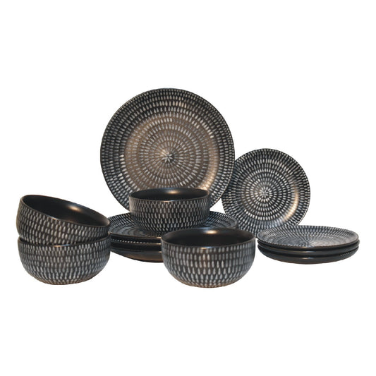 Marrisa Ceramic Dinner Set – 12 Pieces
