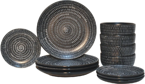 Marrisa Ceramic Dinner Set – 12 Pieces – Thoughtful Gift from The Gift Shop UAE