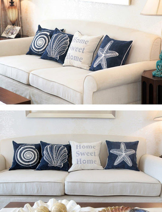Mediterranean Embroidered Cushion Cover – Thoughtful Gift from The Gift Shop UAE