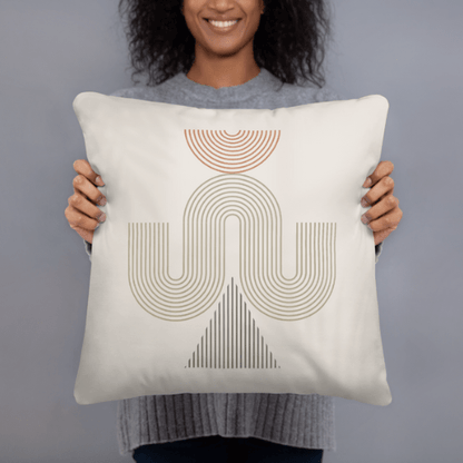 Modern Geometric Pillow Cover – Thoughtful Gift from The Gift Shop UAE
