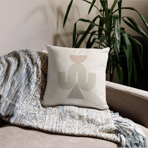 Modern Geometric Pillow Cover – Thoughtful Gift from The Gift Shop UAE