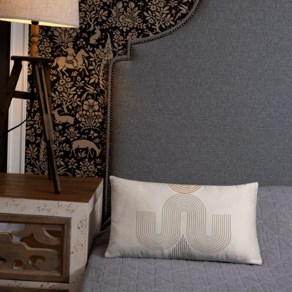 Modern Geometric Pillow Cover – Thoughtful Gift from The Gift Shop UAE