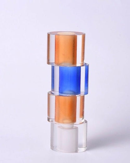 Multi - Tone Acrylic Pillar Vase – Thoughtful Gift from The Gift Shop UAE