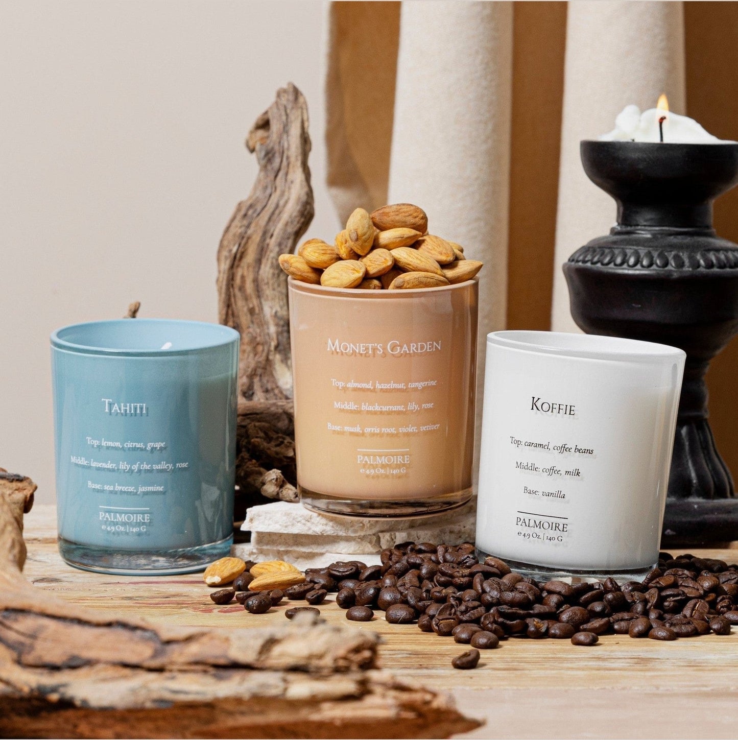 Three-Scent Candle Set