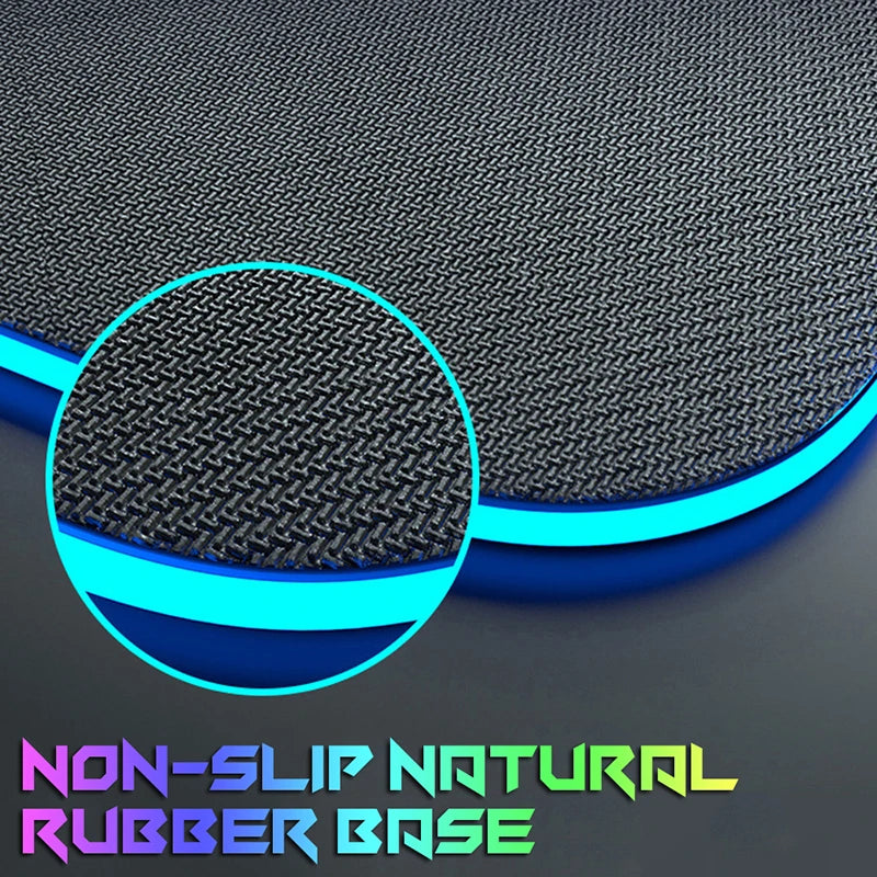 Luminous LED Lighting Mouse Pad - Enhanced Precision & RGB Aesthetics - The Gift Shop