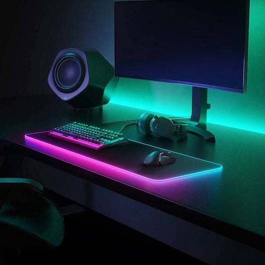 Luminous LED Lighting Mouse Pad - Enhanced Precision & RGB Aesthetics - The Gift Shop