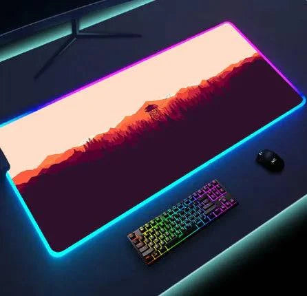 Luminous LED Lighting Mouse Pad - Enhanced Precision & RGB Aesthetics - The Gift Shop