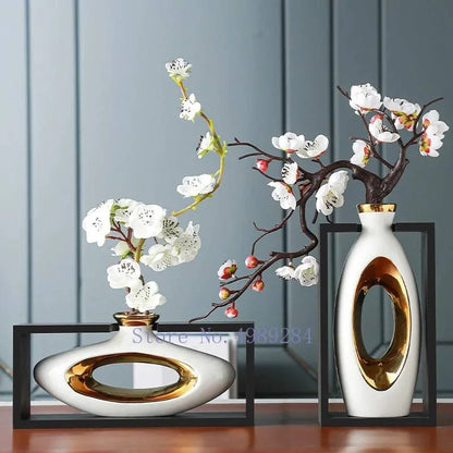 Chinese-Style Ceramic Vase - The Gift Shop