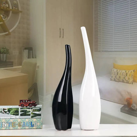 Nordic Gold Plating Ceramic Vases - Luxury Home Decor - The Gift Shop