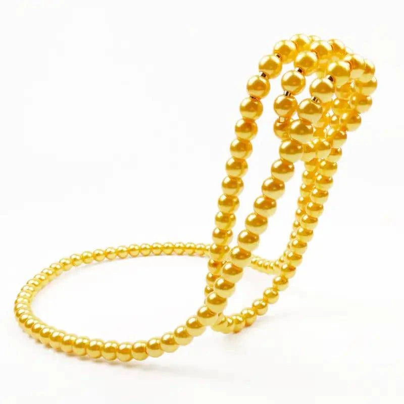 Elegant Pearl Necklace Wine Rack - Stylish Wine Storage Solution - The Gift Shop