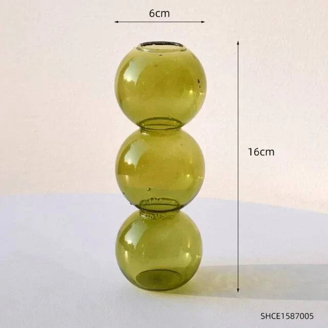 Bubble Glass Vase - The Gift Shop