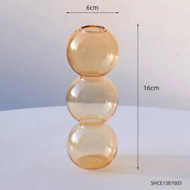 Bubble Glass Vase - The Gift Shop