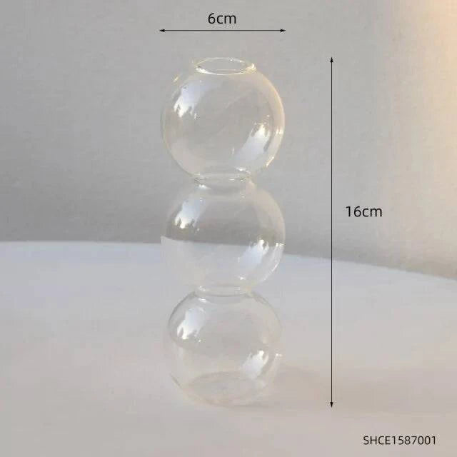 Bubble Glass Vase - The Gift Shop