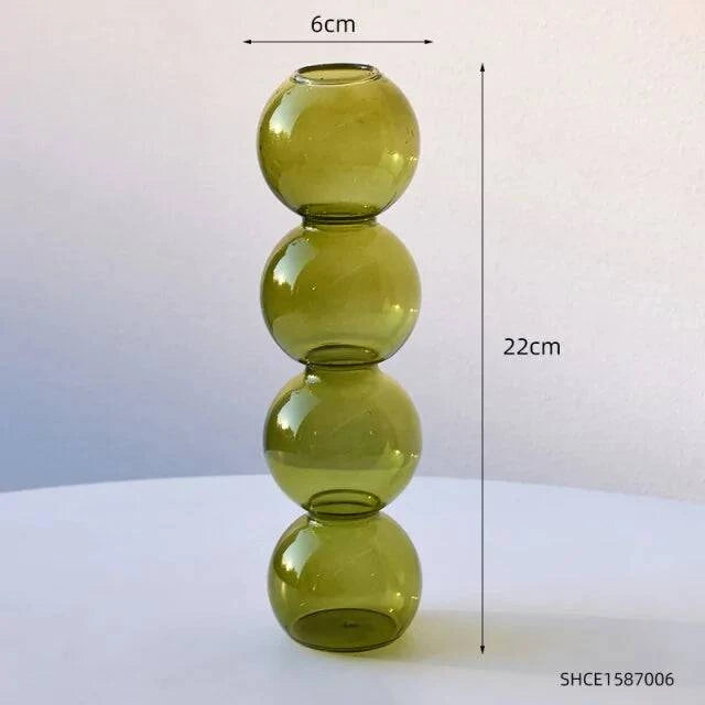 Bubble Glass Vase - The Gift Shop