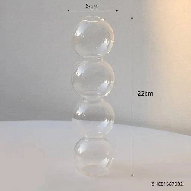Bubble Glass Vase - The Gift Shop
