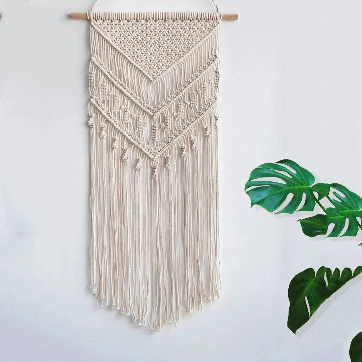 Woven Wall Hanging Boho Art Decor | Macrame Home Decor - The Gift Shop