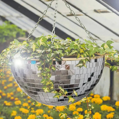 Disco Ball Flower Hanging Vase - The Gift Shop