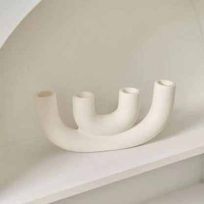 Ceramic Candlestick Holders - The Gift Shop