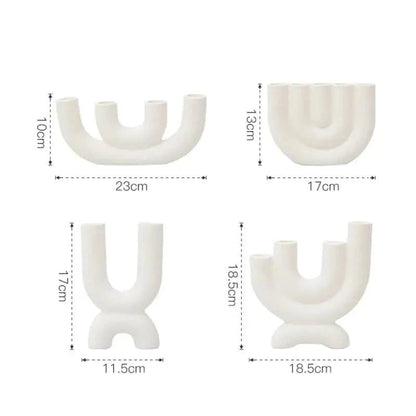 Ceramic Candlestick Holders - The Gift Shop