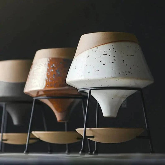 Handcrafted Ceramic Flowerpot - The Gift Shop