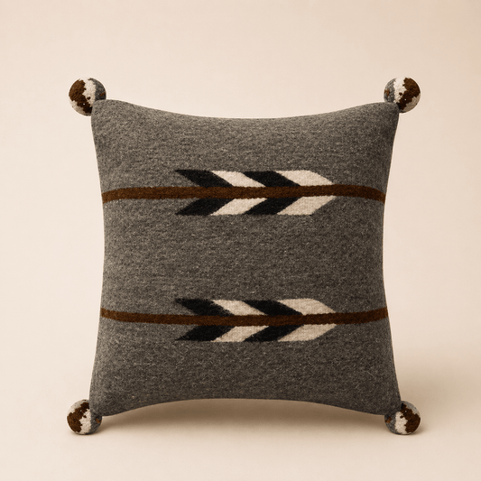 Oaxacan Arrow Wool Cushion – Thoughtful Gift from The Gift Shop UAE