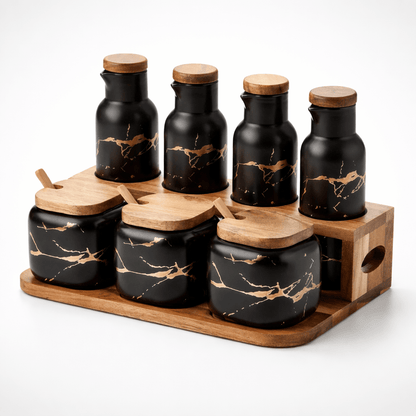 Oil & Spice Jar Set